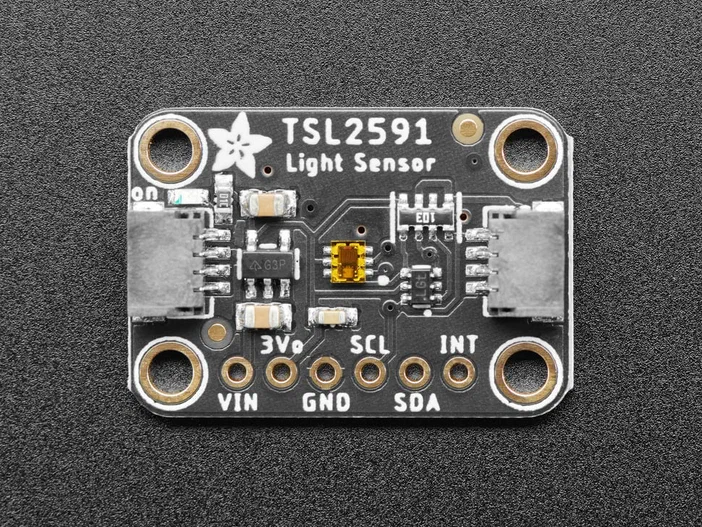 Module électronique TSL2591 capteur de lumière avec connecteurs et bornes VIN GND SDA SCL INT